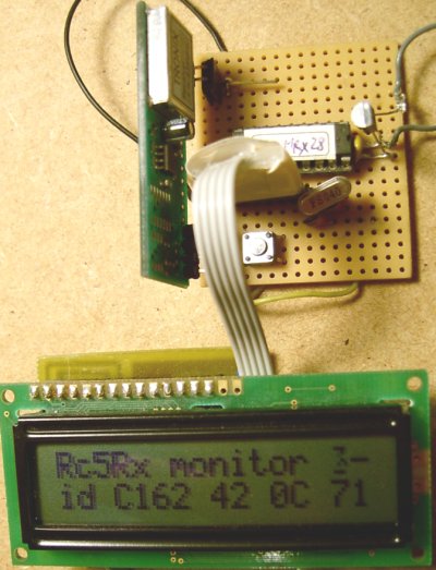 monitoring V4.0 receiver LCD