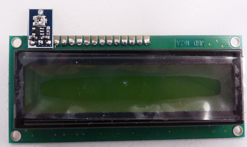 charge pump circuit on the LCD module