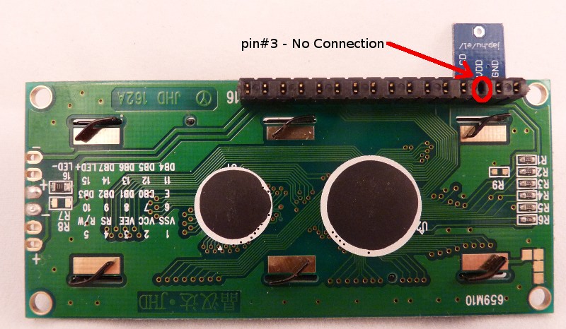 charge pump circuit on the LCD module